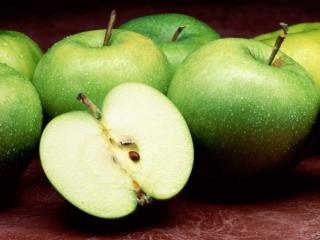 Obrazek: Zielone jabłka