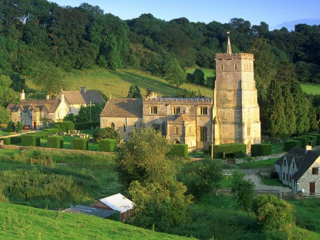 Cotswold Hills, Hawkesbury, England