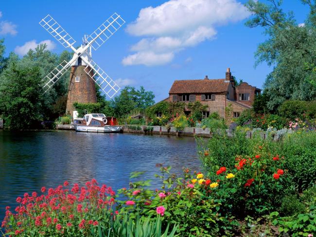 Hunsett Mill, Norfolk, England