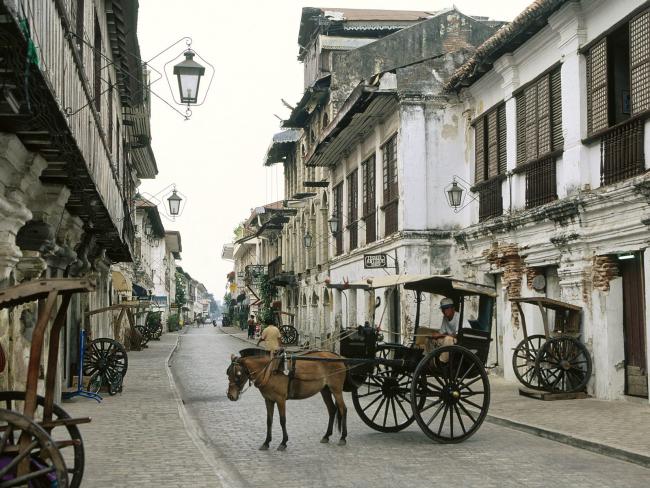 Mestizo District, Vigan, Luzon, Philippines