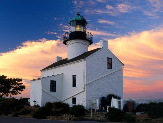 Old Point Loma Lighthouse, Cabrillo National Monument, California