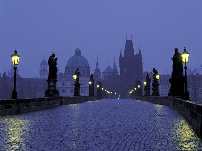 Prague at Dusk, Czech Republic