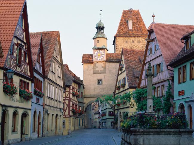 Rothenburg ob der Tauber, Bavaria, Germany