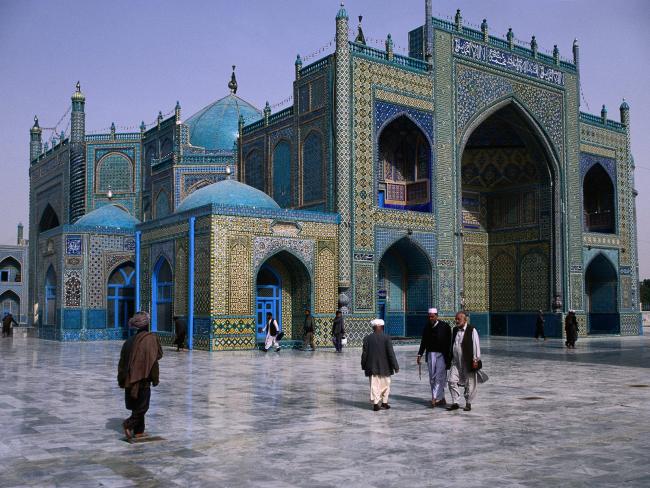 Shrine of Hazrat Ali, Mazar-e Sharif, Balkh, Afghanistan