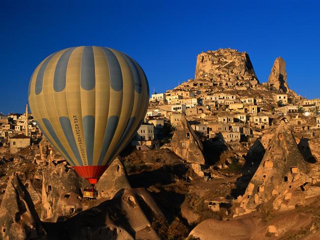 Sightseeing by Balloon, Uchisar, Nevsehir, Turkey